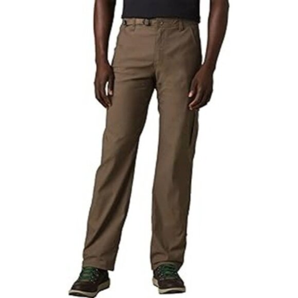 Prana Mens 32x34 Mud Brown Zion II Cargo Pants Slim Fit Outdoor Hiking NEW - Picture 1 of 2